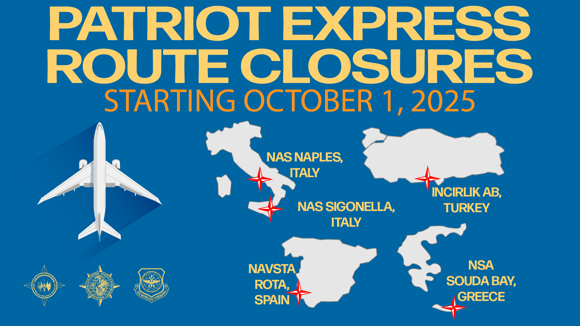 Patriot Express aircraft